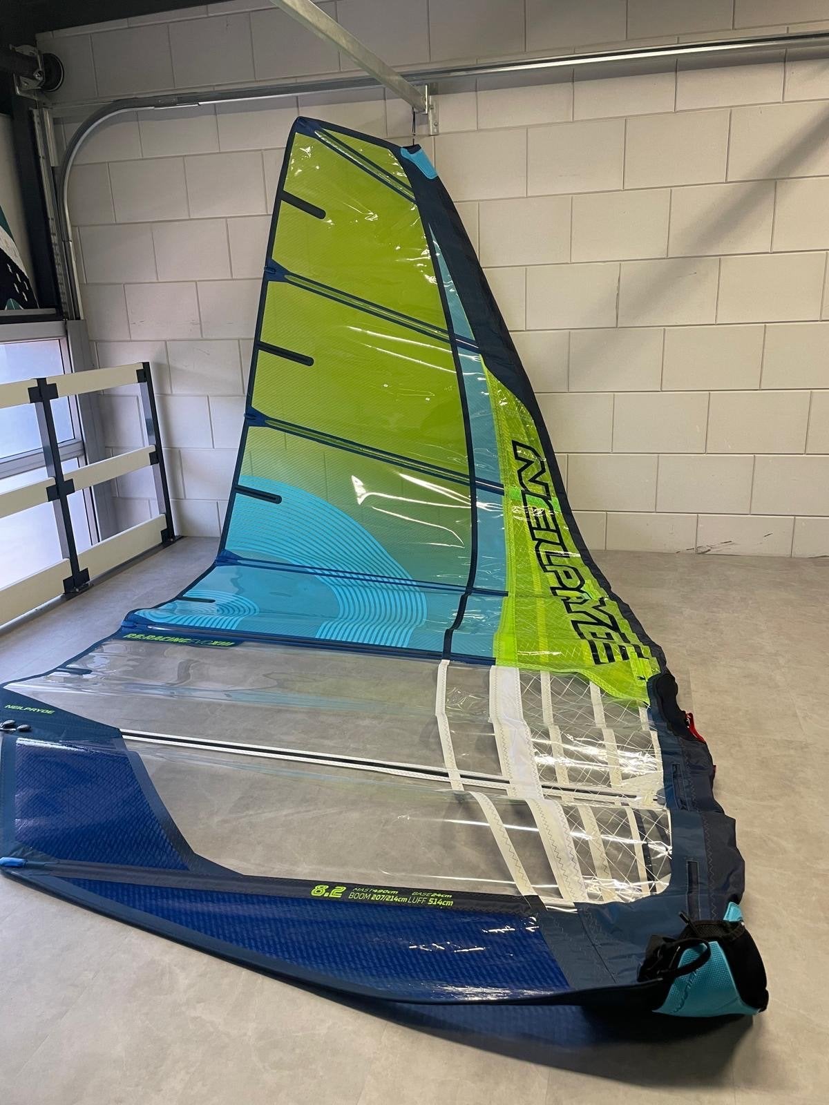 NeilPryde RS:RACING EVO XIII 8.2m² Windsurfzeil (2022), Met draagtas, Nieuw, Ophalen of Verzenden, 8 m² of meer
