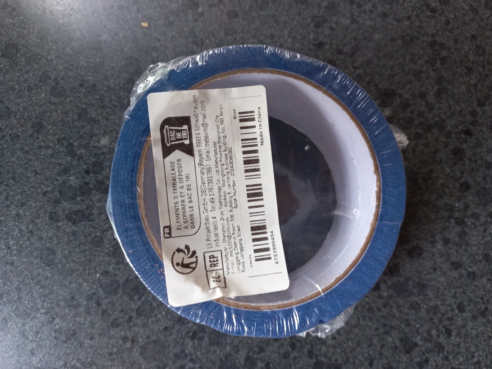 Nieuwe rol blauwe afplaktape 20 stuks 15 mm breed, Ophalen, Nieuw, Overige typen