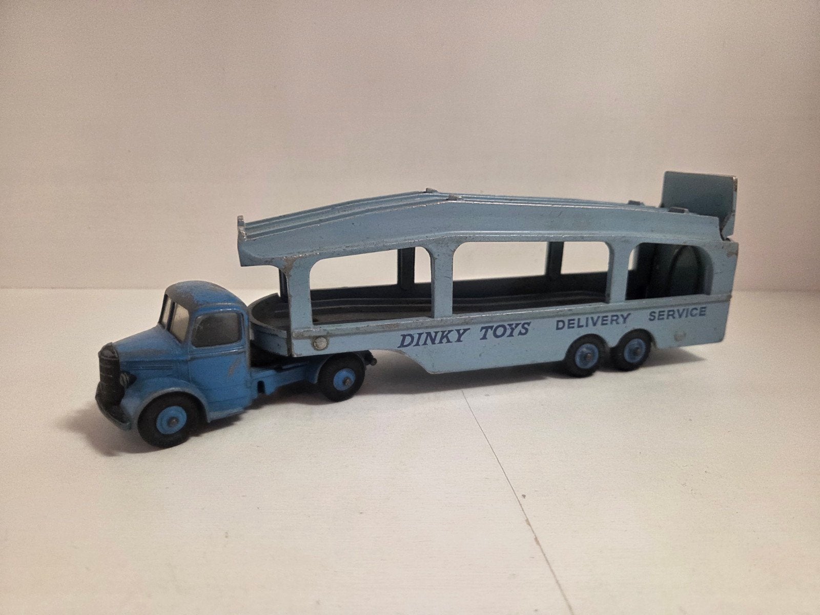 Dinky Toys Bedford met Pullmore Car Transporter, ., Dinky Toys, Ophalen of Verzenden, Zo goed als nieuw