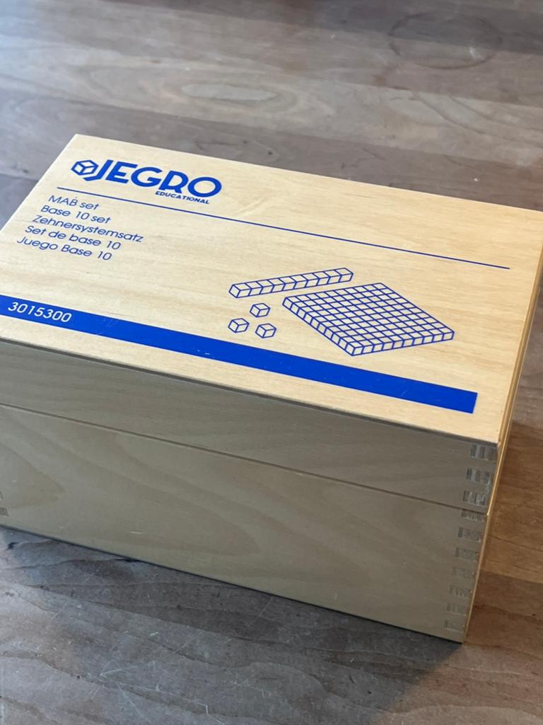 MAB-materiaal, geweldige set, compleet in houten doos, Ophalen of Verzenden, Zo goed als nieuw