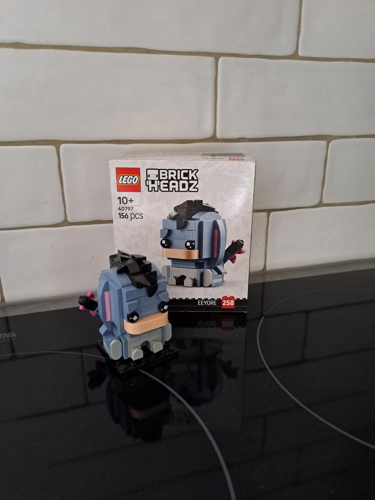 Brickheadz eeyore, Verzamelen, Ophalen of Verzenden, Zo goed als nieuw, Beeldje of Figuurtje