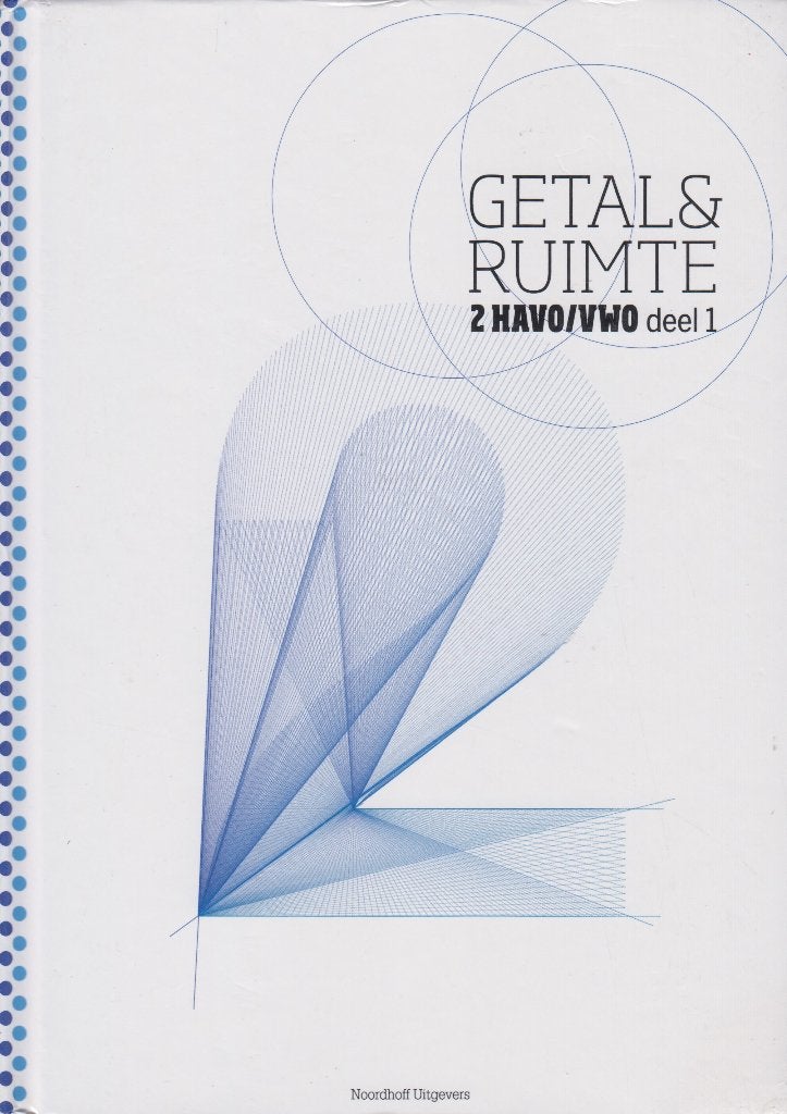 GETAL en RUIMTE 10e editie Wiskunde 2 HAVO/VWO Leerboek 1, Gelezen, Noordhoff Uitgevers, Overige niveaus, Wiskunde A