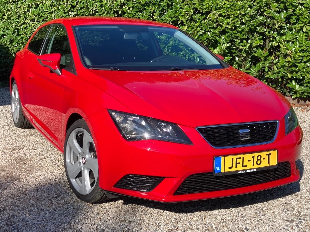Seat Leon SC  1.2 TSI        2014, Auto's, Voorwielaandrijving, Stof, Zwart, Elektrische ramen