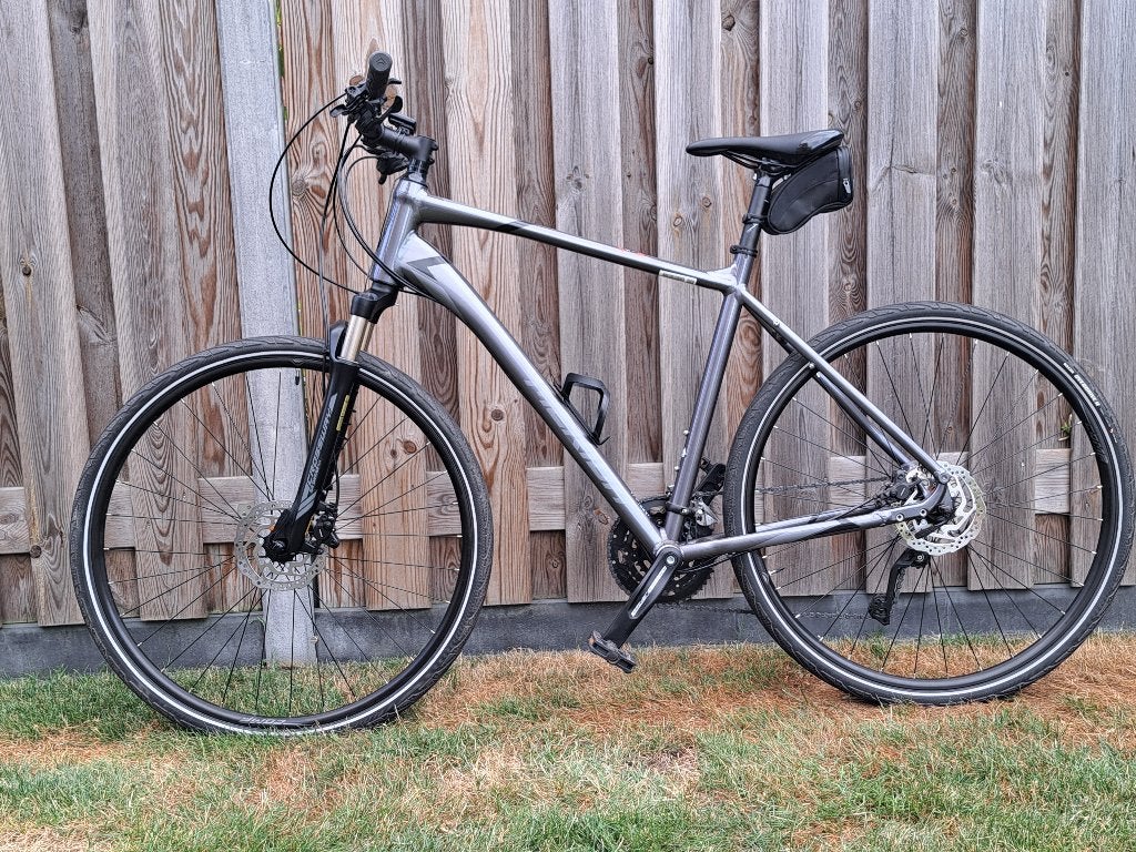 Merida Crossway 500, Fietsen en Brommers, Ophalen, 24 inch of meer, Merida, Aluminium