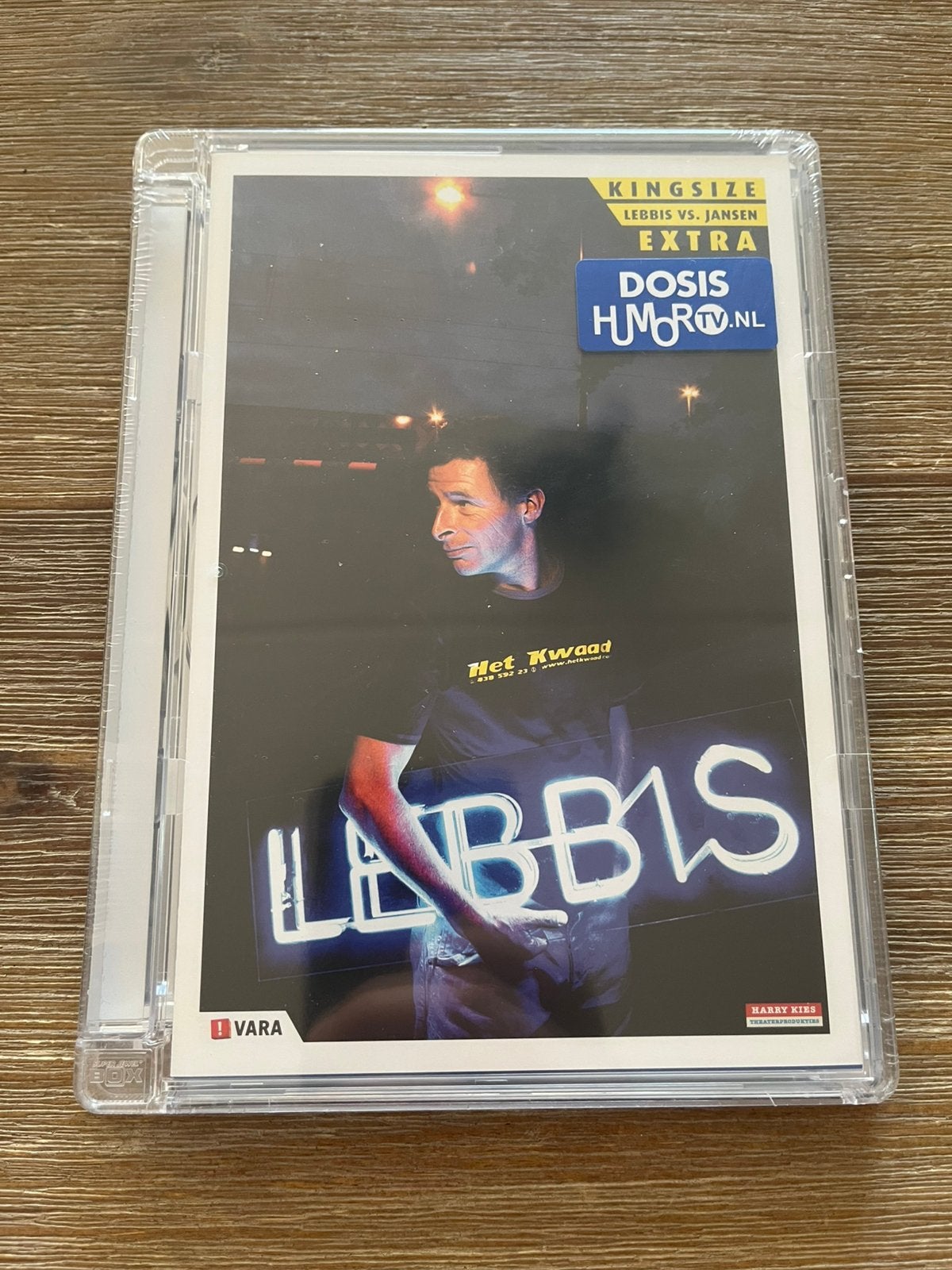 Lebbis - Het Kwaad (Nieuw In Seal), Cd's en Dvd's, Alle leeftijden, Ophalen of Verzenden, Nieuw in verpakking, Stand-up of Theatershow