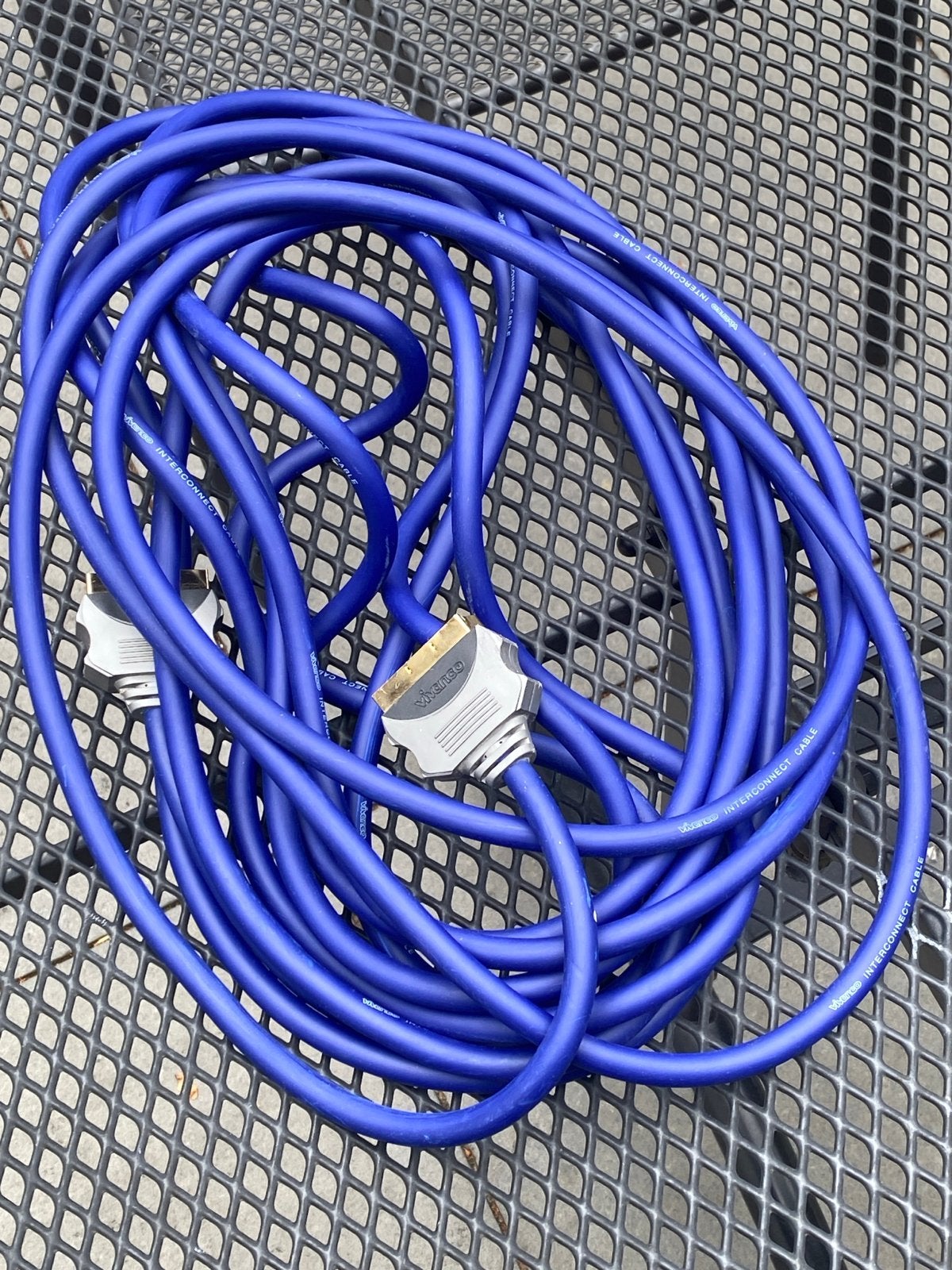 Vivanco Interconnect scart kabel - 10 meter, Ophalen of Verzenden, Gebruikt, 10 meter of meer, Interlink-kabel