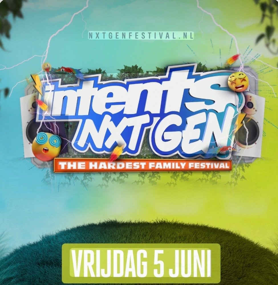 5 kaarten Intents Nextgen festival vrijdag 5 juni, Twee personen