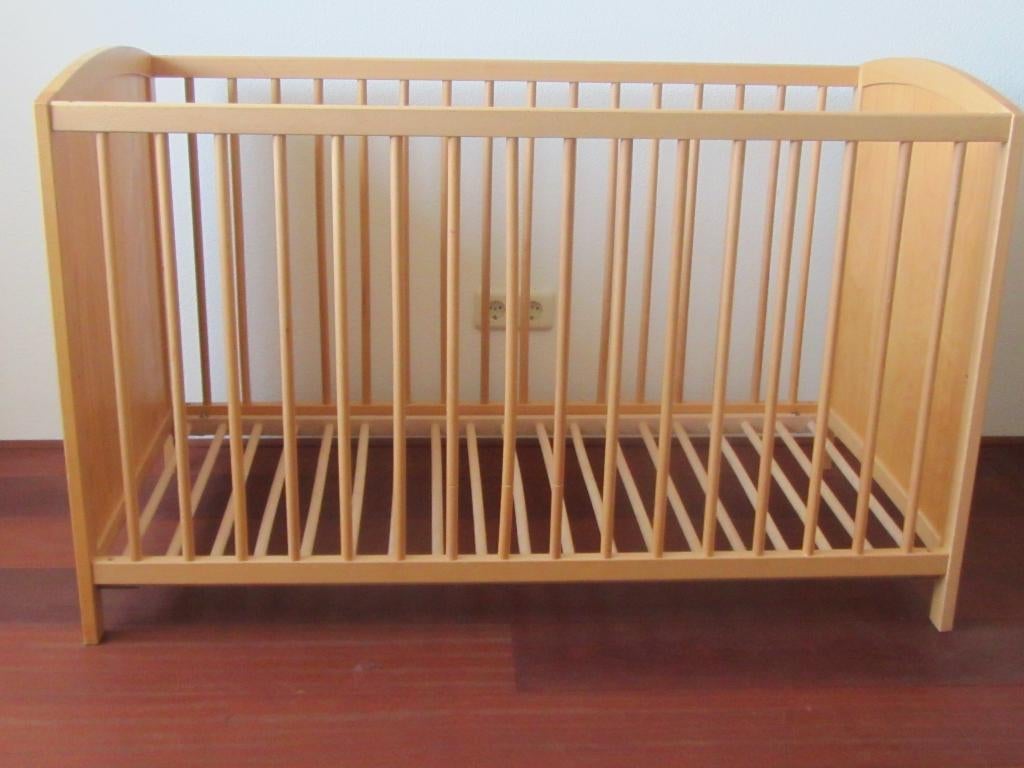 Kinderbed merk BOPITA met matras. 120x60x75 cm, Ophalen, Gebruikt, Ledikant