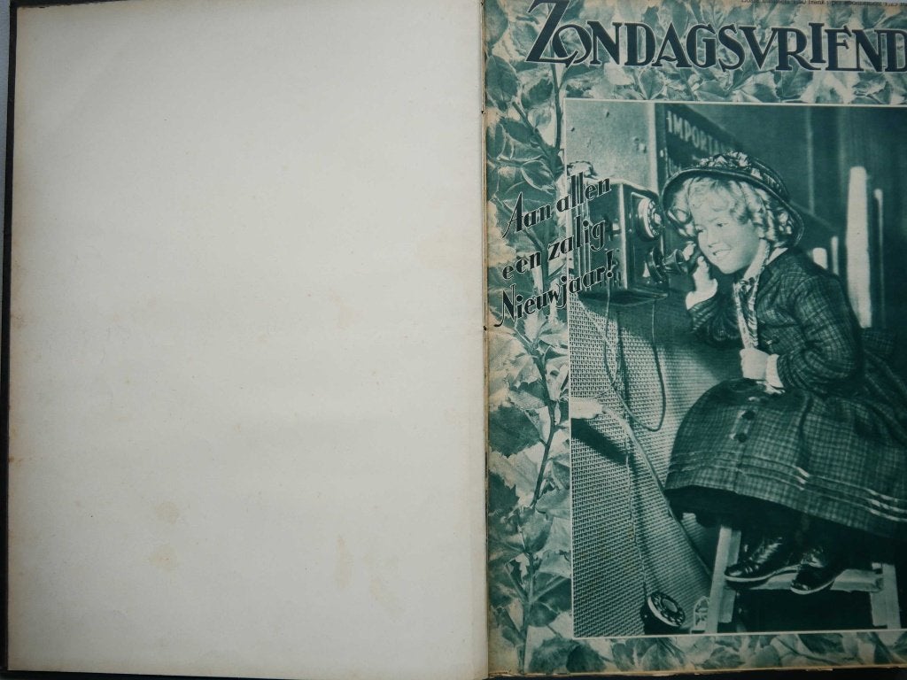 Zondagsvriend 1936  compleet ingebonden, Ophalen of Verzenden, Gelezen, Overige typen