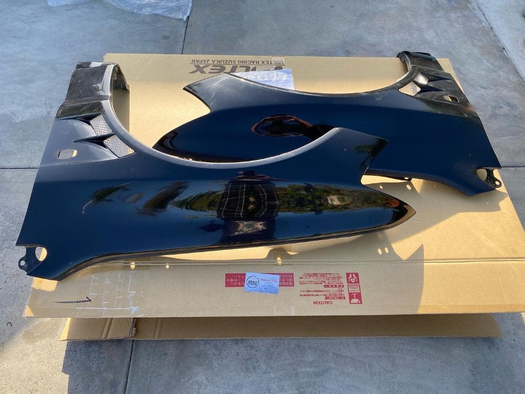 Voltex Fender set zijschermen - Lancer Evo Evolution 8 9 03+, Ophalen of Verzenden