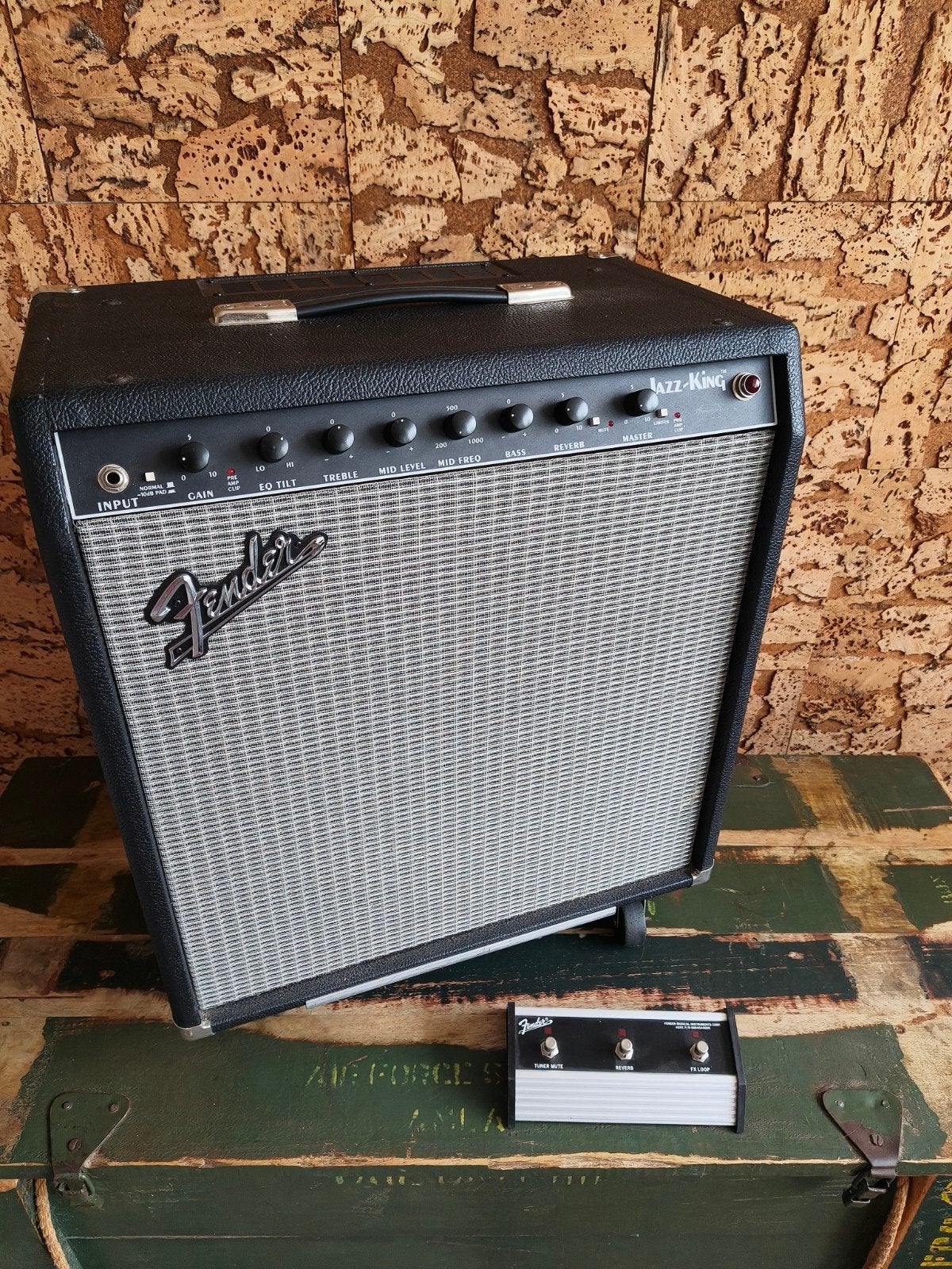 Fender Jazz King | koop/ruil, Ophalen, Zo goed als nieuw, Gitaar, 100 watt of meer