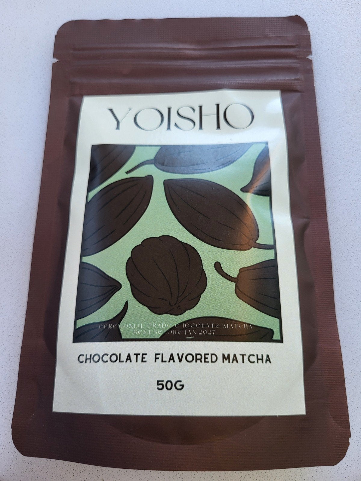 Yoisho chocolate matcha, Ophalen of Verzenden