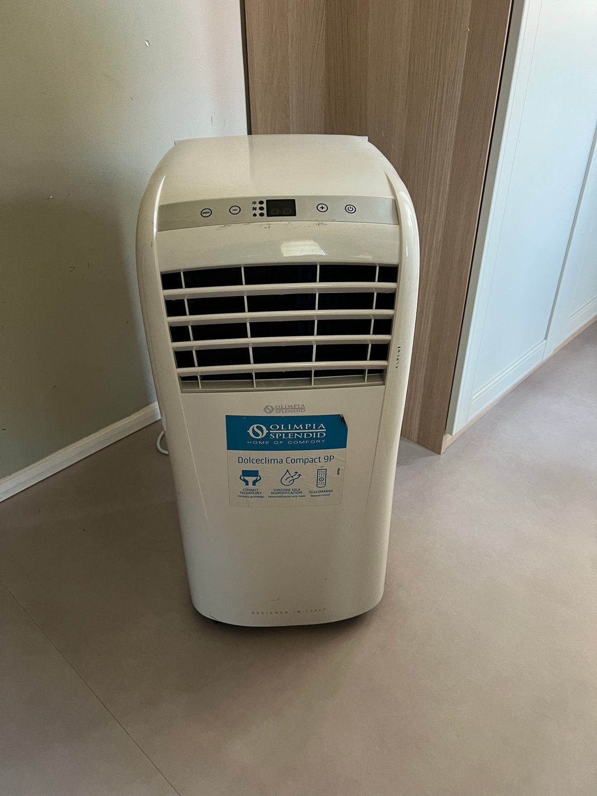 Mobiele Airco Olimpia splendid, Ophalen, Minder dan 60 m³, 3 snelheden of meer, Zo goed als nieuw