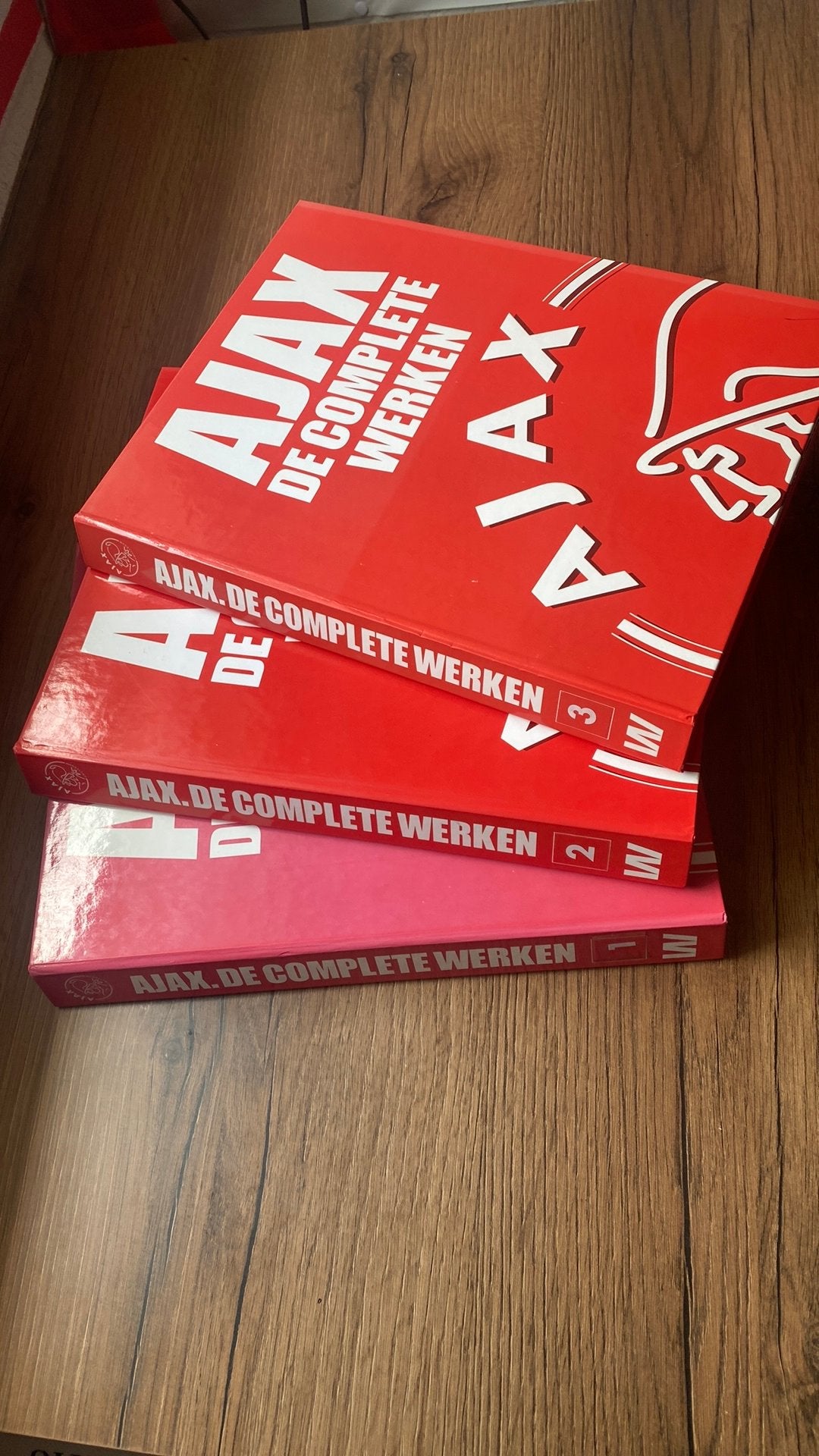 Ajax de complete werken nieuwstaat onbeschadigd, Ophalen of Verzenden, Zo goed als nieuw, Ajax, Boek of Tijdschrift