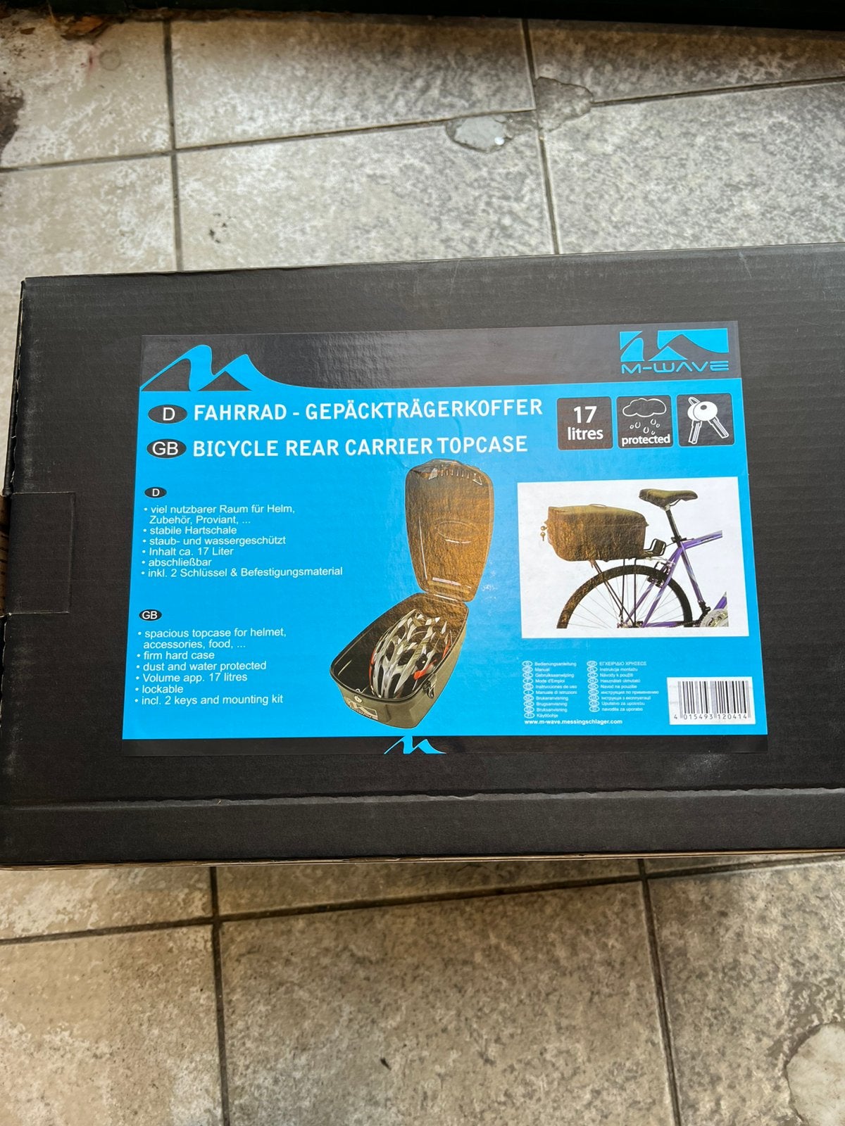 Mwave fietskoffer, ., Nieuw, Ophalen of Verzenden, Mwave