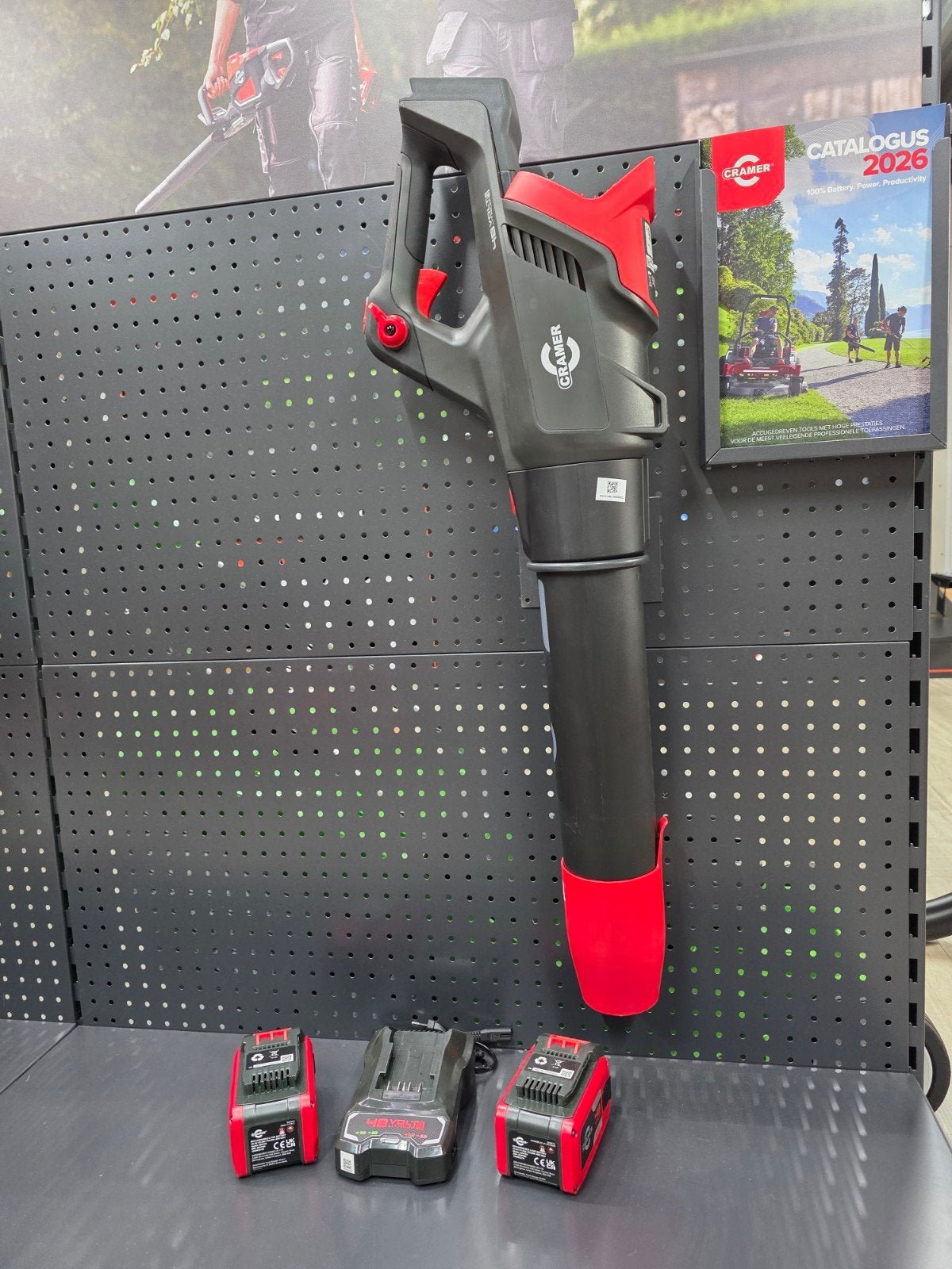 !!!Actie!!! Cramer Accu Bladblazer met 2 accu's, Cramer, Nieuw, Ophalen of Verzenden, Accu
