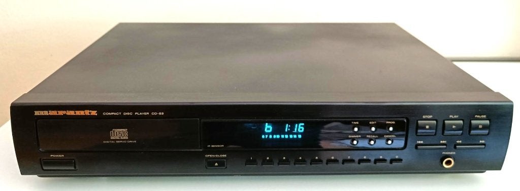 Marantz CD speler CD53 met afstandsbediening., Ophalen of Verzenden, Gebruikt, Marantz
