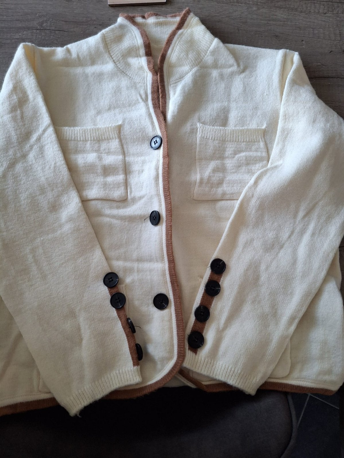 Vest, Kleding | Dames, Ophalen, Zo goed als nieuw, Maat 38/40 (M), Beige
