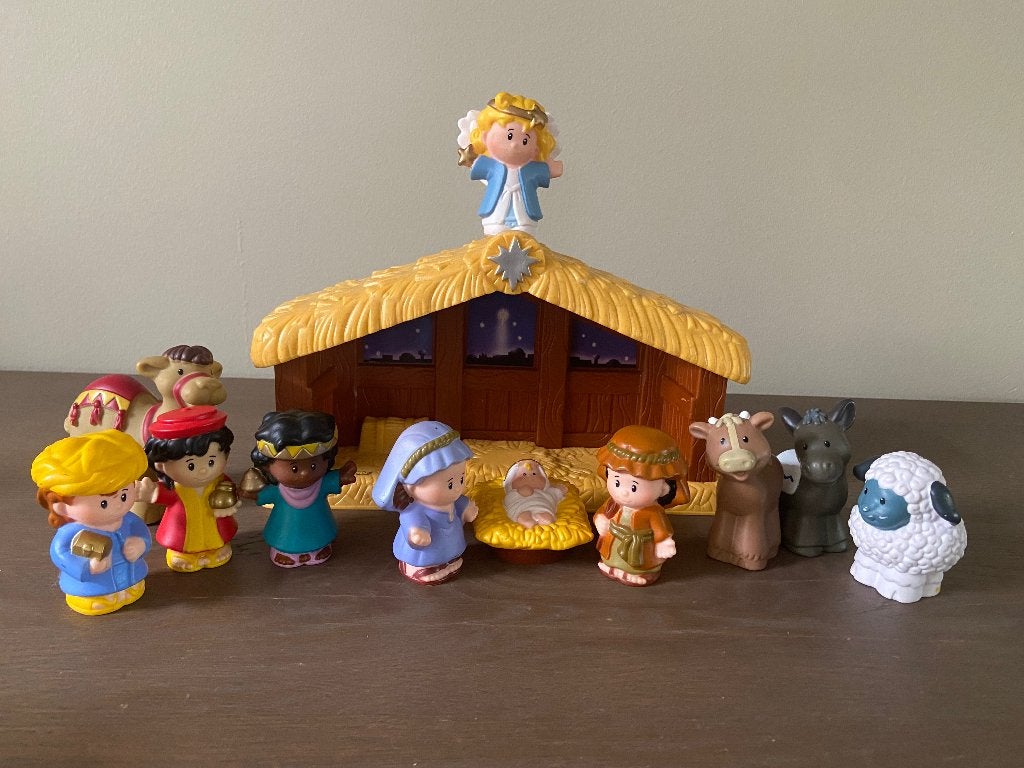 Kerststal LittlePeople, Diversen, Ophalen, Zo goed als nieuw