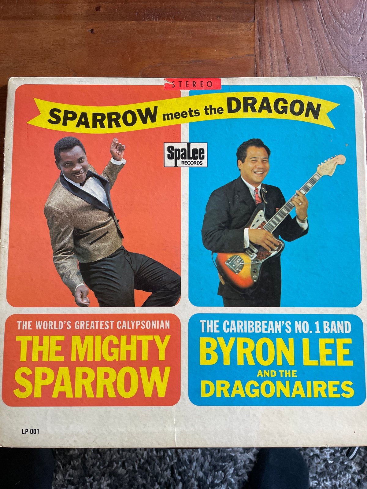 The Mighty Sparrow & Byron Lee and the Dragonaires LP, Cd's en Dvd's, Vinyl | Pop, LP, Gebruikt, Overige genres, Originele persing