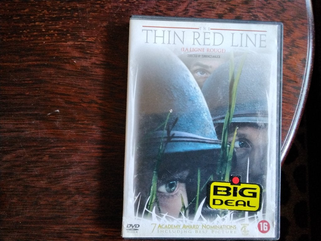The thin red line, origineel, Engels, Vanaf 16 jaar, Nederlands, Ophalen of Verzenden