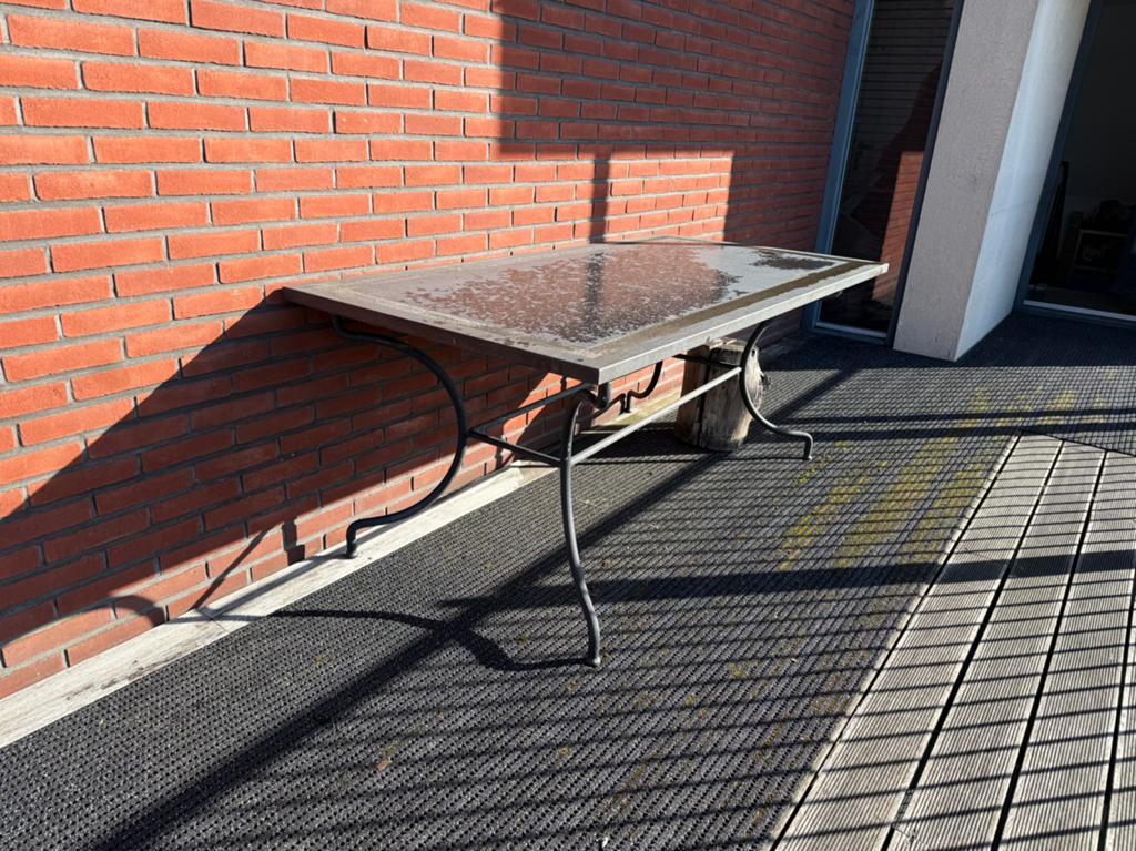 GRATIS tuintafel composiet blad, Ophalen, Zo goed als nieuw, Rechthoekig, Overige materialen