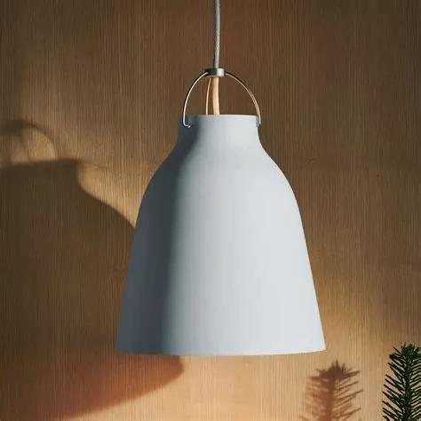 Lamp Caravaggio P2 matt grijs, Huis en Inrichting, Nieuw, Ophalen of Verzenden, Metaal, Modern
