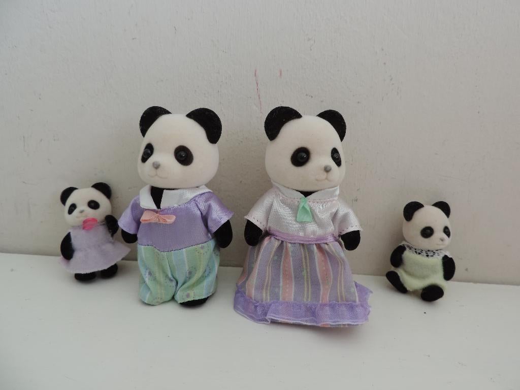Sylvanian Families Panda, Kinderen en Baby's, Speelgoed | Poppenhuizen, Ophalen of Verzenden, Gebruikt