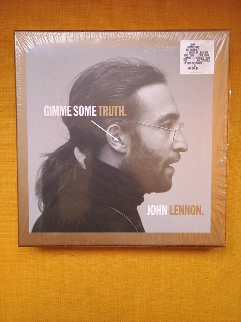 John Lennon Gimme Some Truth blu-ray cd boek collectie box., Ophalen of Verzenden, Nieuw in verpakking, Muziek en Concerten