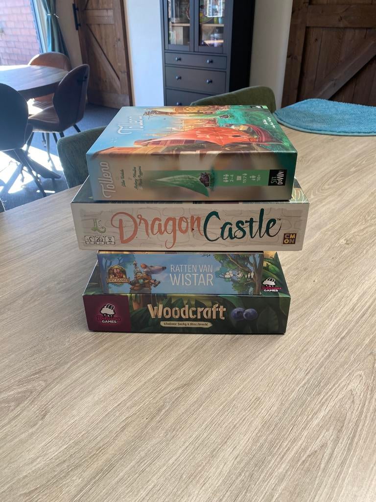 Dragon castle, woodcraft, ratten van wistar, tolleno, Ophalen of Verzenden, Zo goed als nieuw