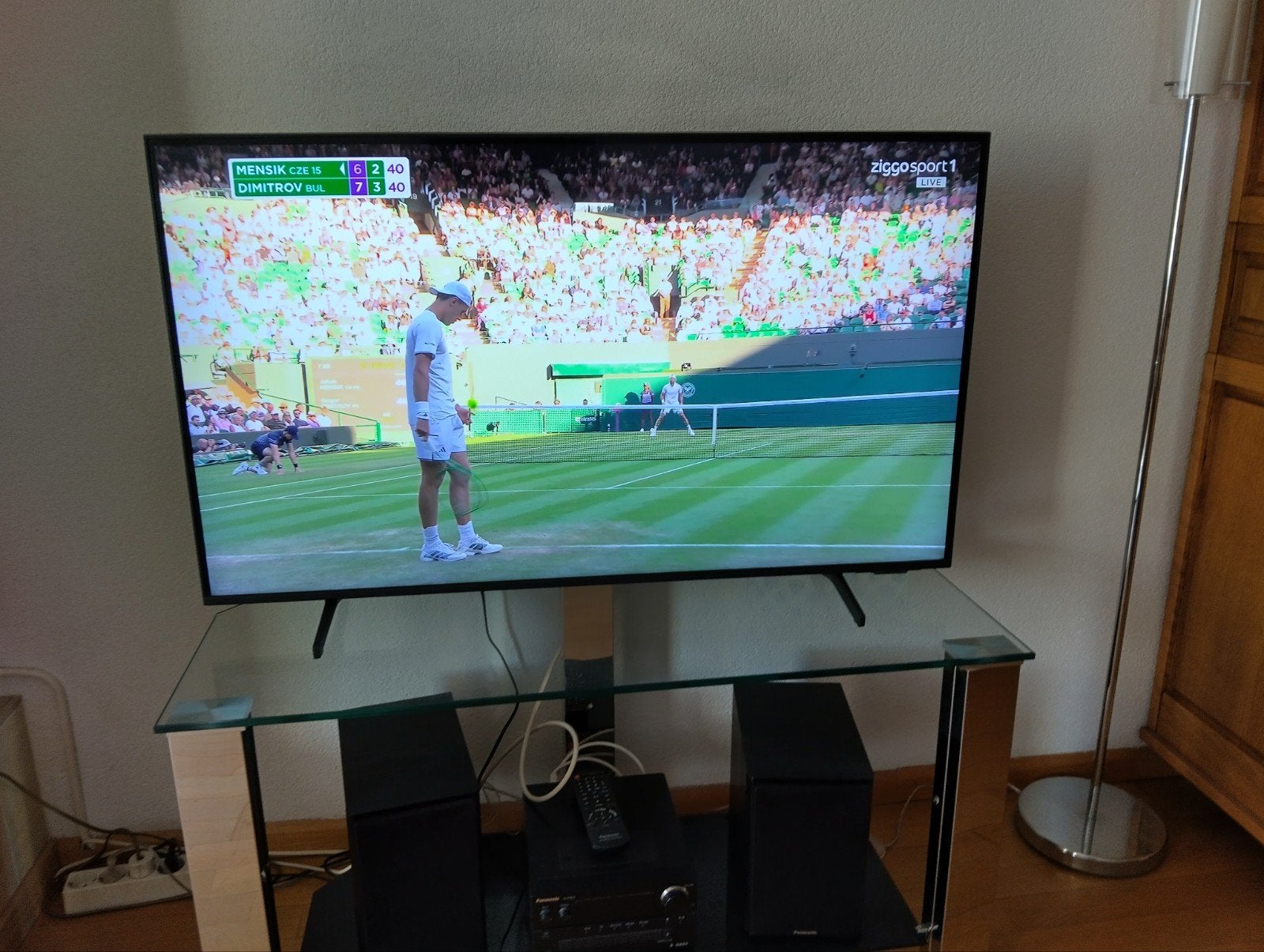 Samsung QLED 43" HD Smart tv, Ophalen, 80 tot 100 cm, Samsung, 4k (UHD)