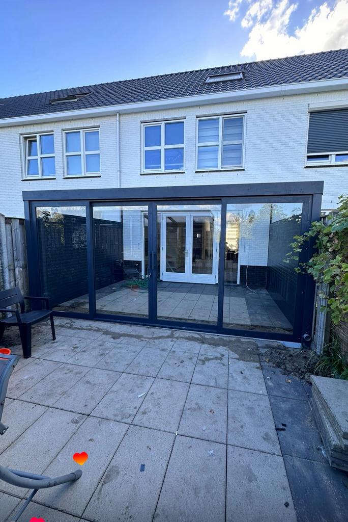 Complete Veranda 5X3 meter 4900 eu inc montage / inc btw !!, Tuin en Terras, Overkappingen, Ophalen, Zo goed als nieuw, Veranda