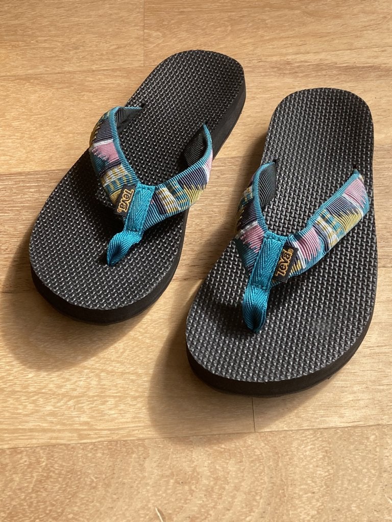 Teva slippers, maat 36, Kleding | Dames, Schoenen, Slippers, Overige kleuren, Ophalen of Verzenden, Zo goed als nieuw