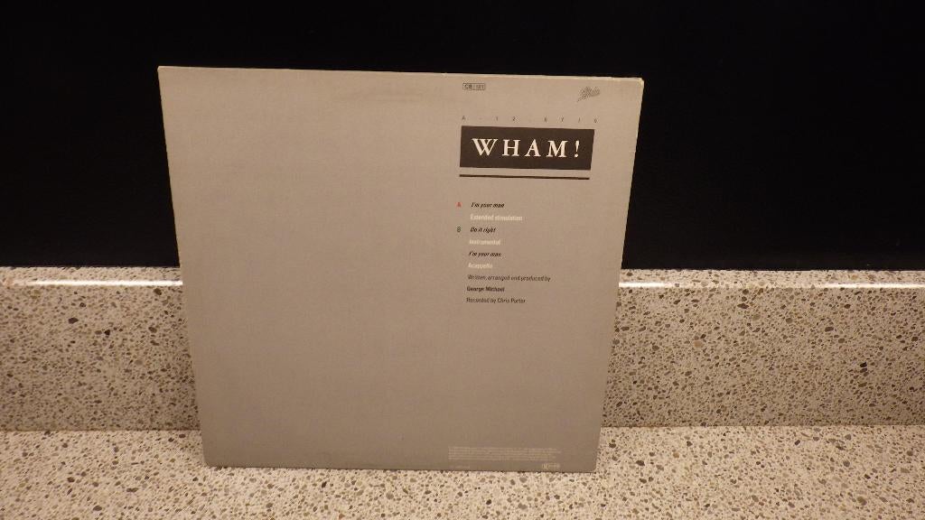 mooie plaat Wham, Cd's en Dvd's, Vinyl | Pop, Ophalen of Verzenden, Gebruikt, 12 inch