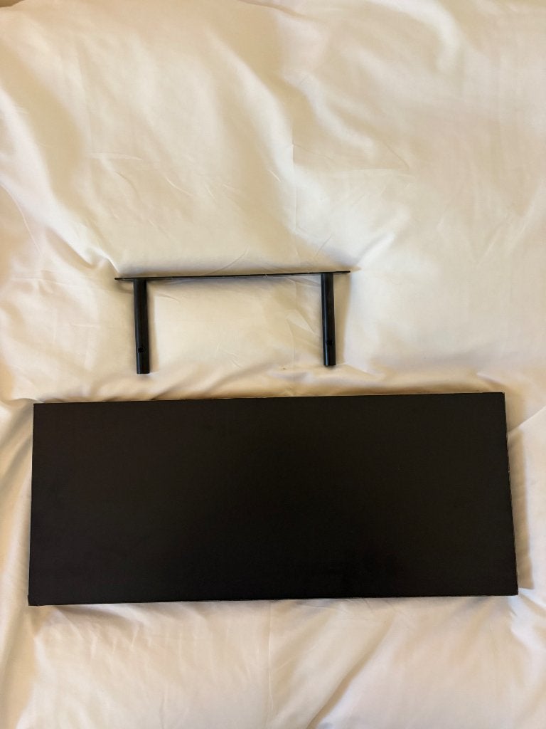 Zwevende wandplank met blinde bevestiging, Ophalen, Gebruikt