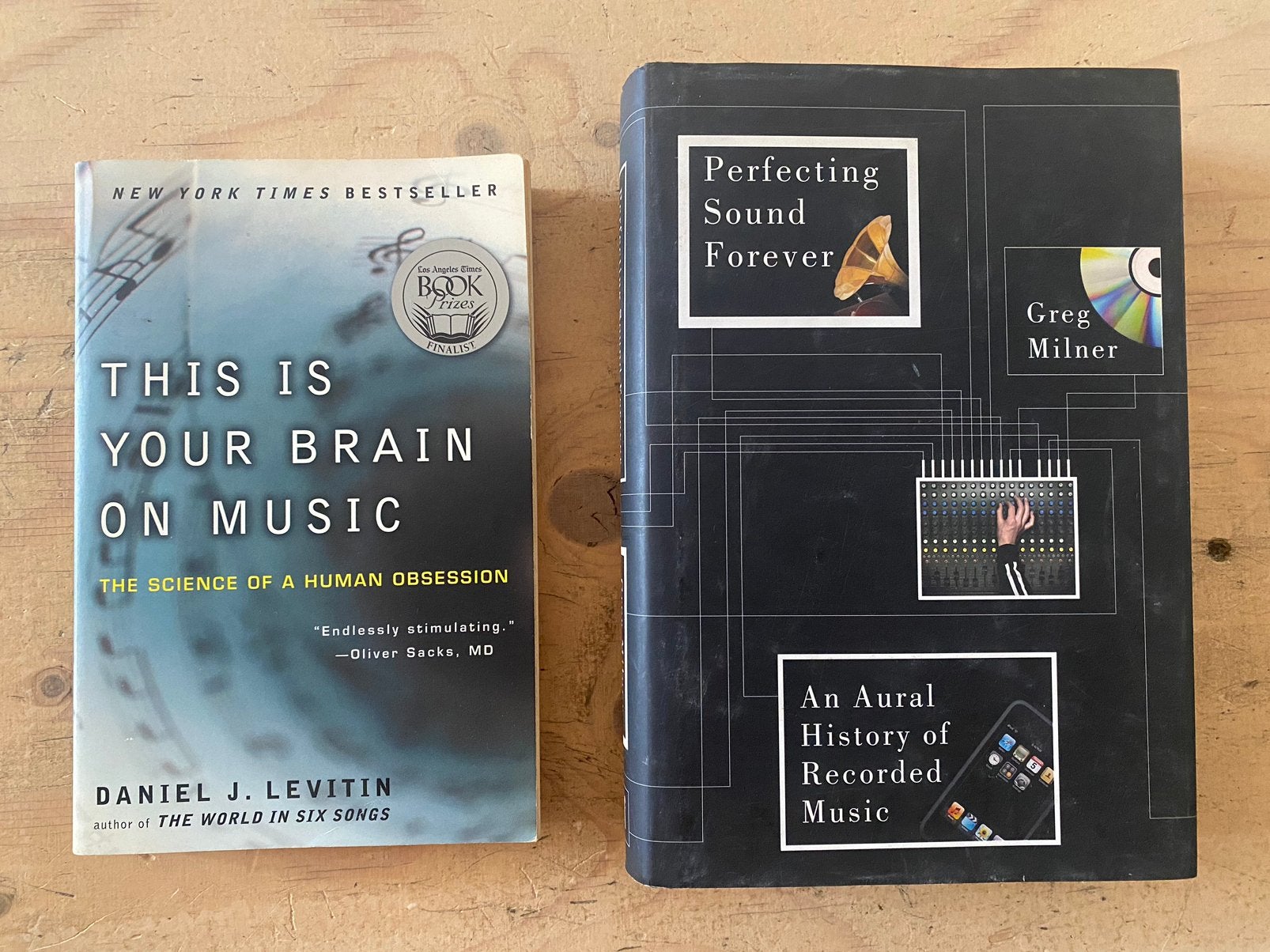 Set: This Is Your Brain On Music + Perfecting Sound Forever, Ophalen of Verzenden, Zo goed als nieuw, Overige onderwerpen