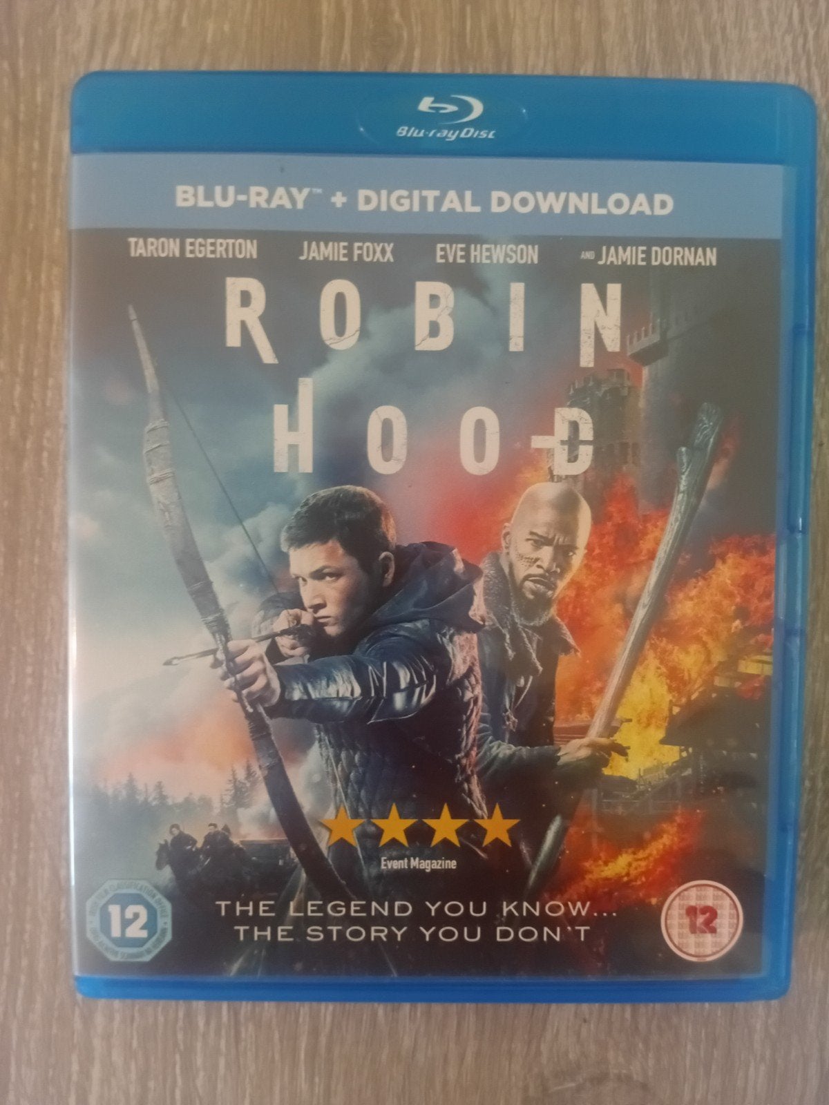 Robin Hood (2018) Blu-ray Egerton, Foxx, Engels, Film, Nederlands, Actie