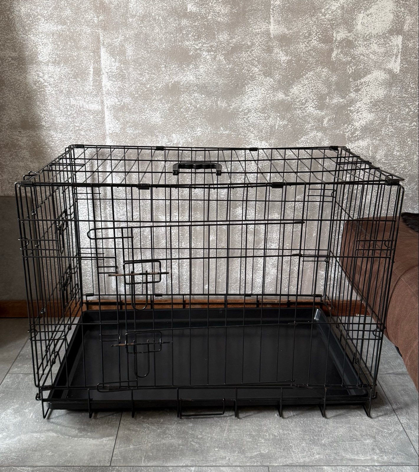 Hondenbench/katten bench, Dieren en Toebehoren, Hondenbenches, Ophalen, Gebruikt