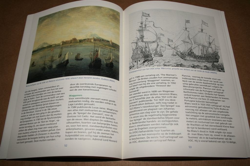 Historische zeilschepen — Ned. Scheepvaart — Met Poster, Ophalen of Verzenden, Zo goed als nieuw
