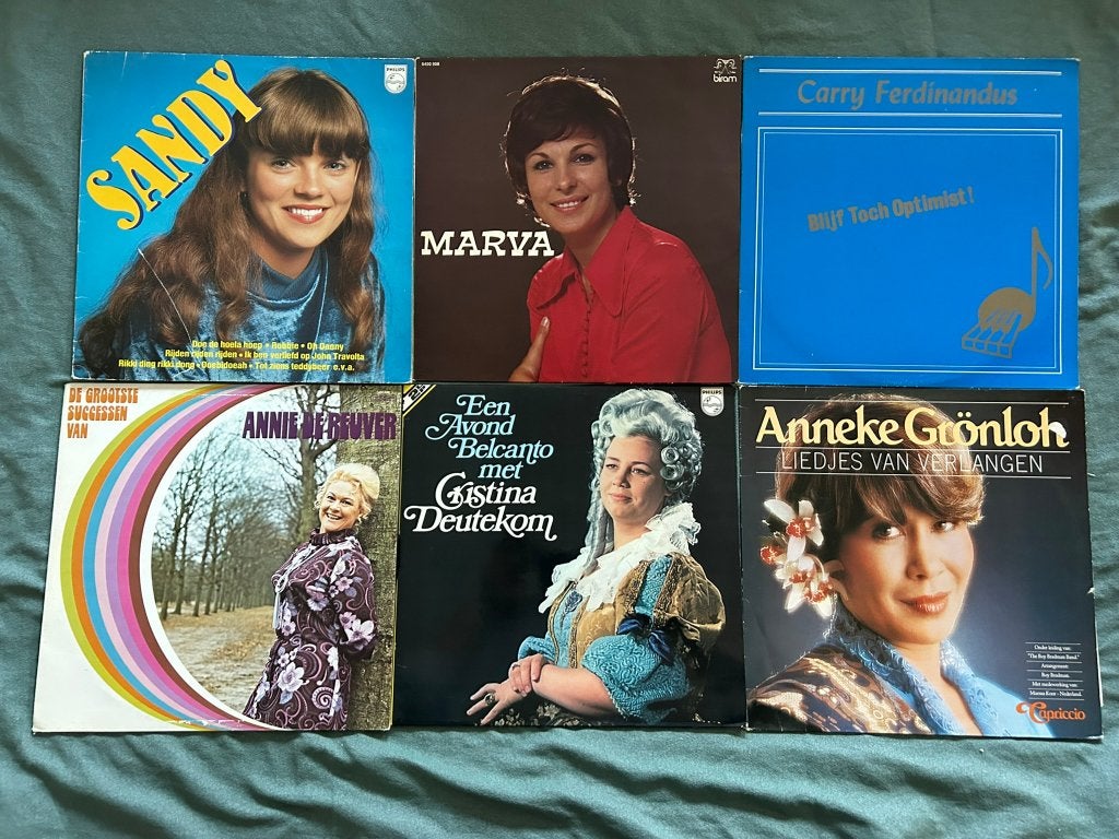 19 LP's Nederlandse zangeressen (ook per stuk te koop), Cd's en Dvd's, LP, Gebruikt, Ophalen of Verzenden, Levenslied of Smartlap