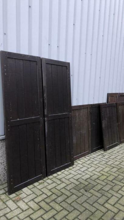 Prachtige set massief meranti raamluiken (29 stuks), Doe-het-zelf en Verbouw, Deuren en Horren, La belle porte, Jurgen.hoogenboezem@gmail.com