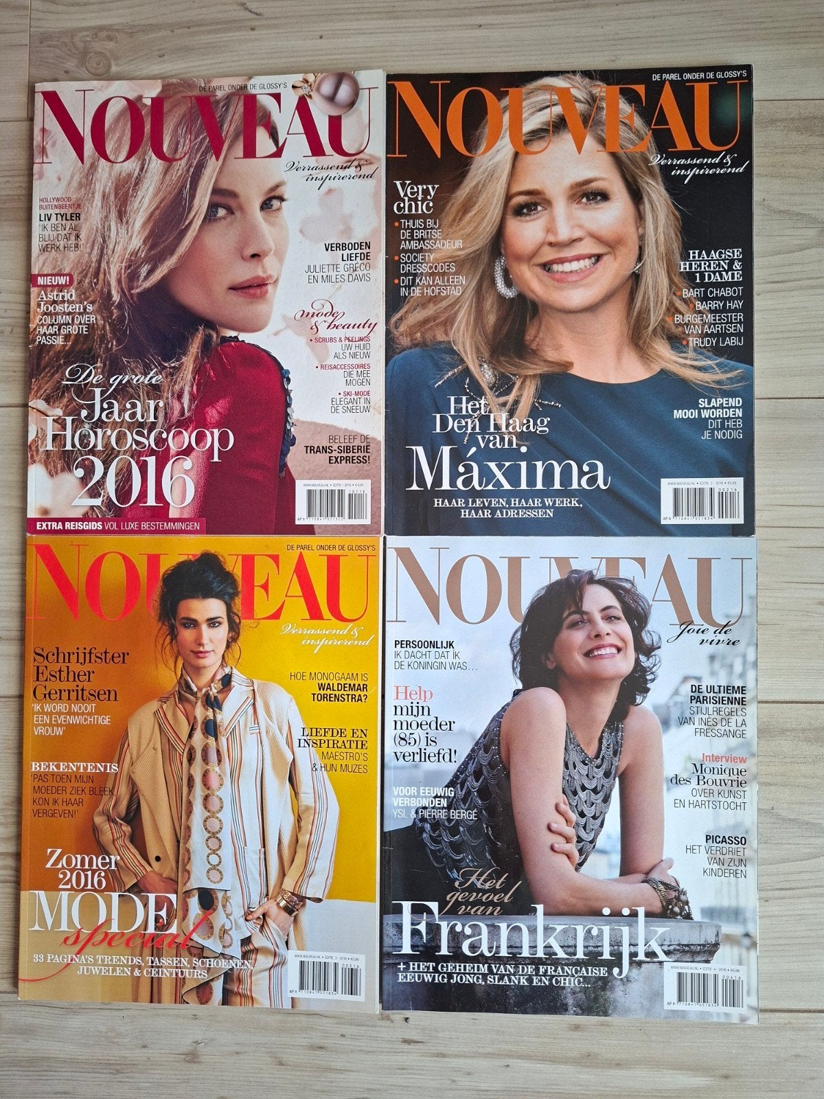 Jaargang Tijdschrift Nouveau 2016 - 14 nummers, Ophalen of Verzenden, Gelezen, Glossy