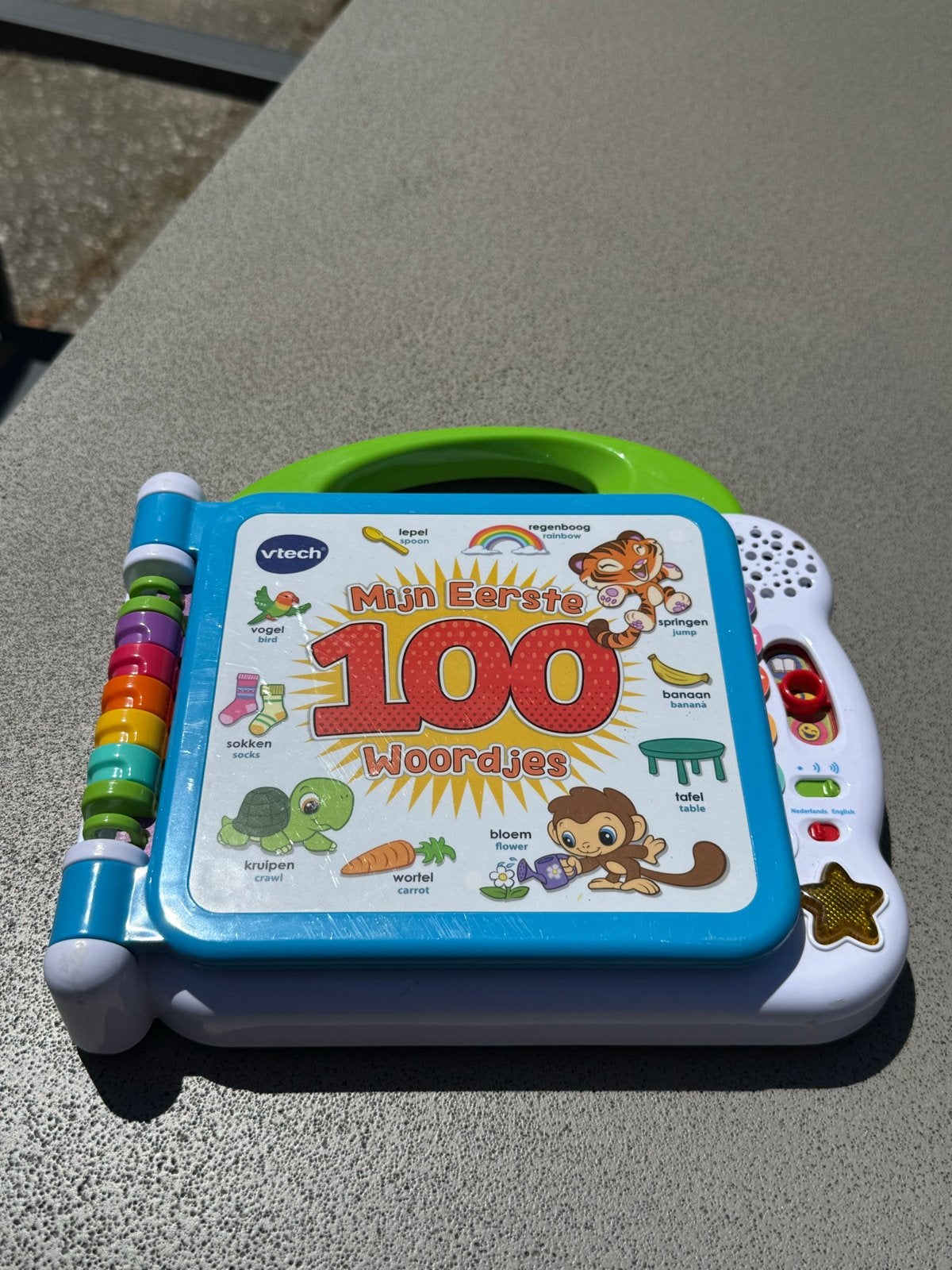 VTech Mijn Eerste 100 Woordjes - Interactief Leerboek, Kinderen en Baby's, Speelgoed | Vtech, Ophalen of Verzenden, Gebruikt, 6 maanden tot 2 jaar