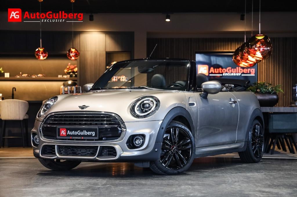 MINI Cabrio 1.5 Cooper | Cabrio | Chili JCW Aerodynamica pak, Auto's, Mini, Bedrijf, Te koop, Cabrio, ABS, Airbags, Airconditioning