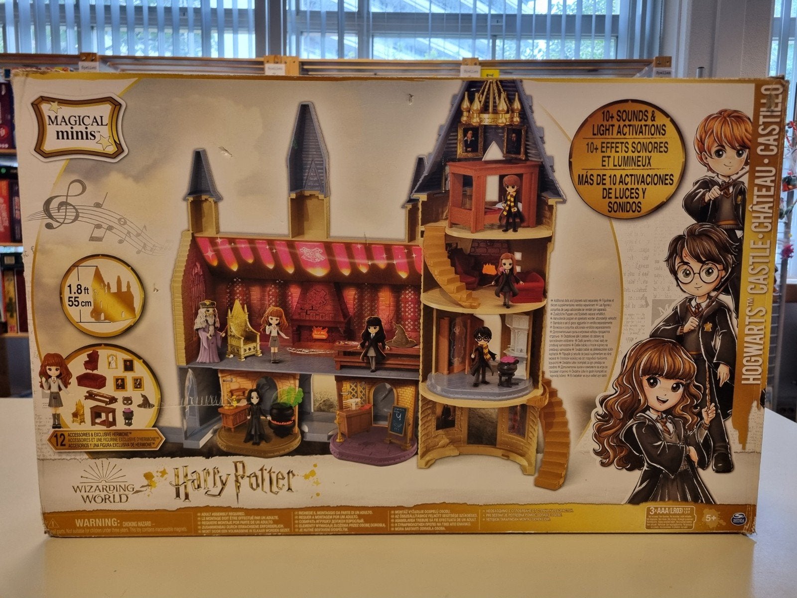 *SGR* Harry Potter Magical Minis Zweinstein Kasteel Speelset, Kinderen en Baby's, Speelgoed | Overig, Ophalen of Verzenden, Zo goed als nieuw