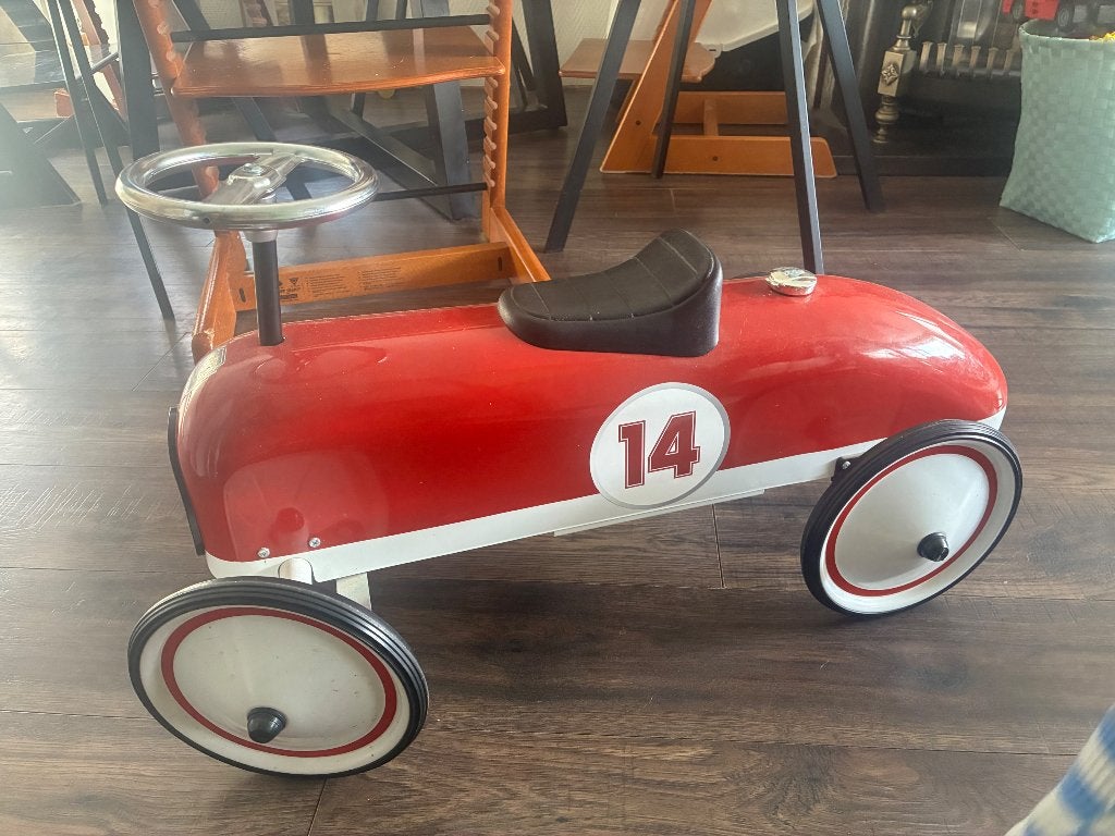 Loopauto retro, Ophalen, Zo goed als nieuw