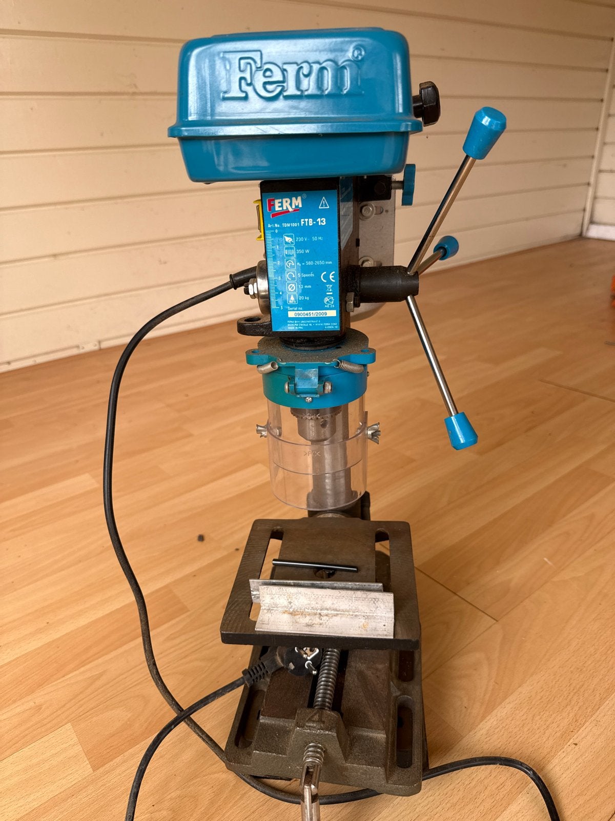 Ferm Kolomboormachine FTB-13 - 350W, Ophalen, Gebruikt, Minder dan 400 watt, Kolomboormachine