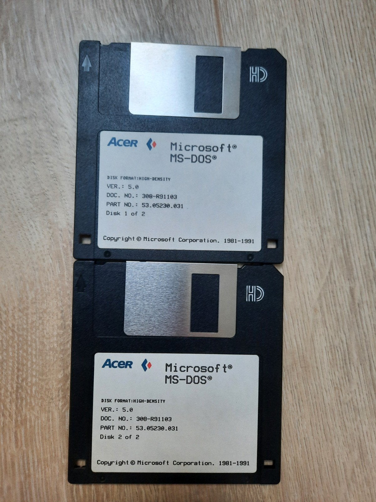 Floppies MS DOS 5.0, Ophalen of Verzenden