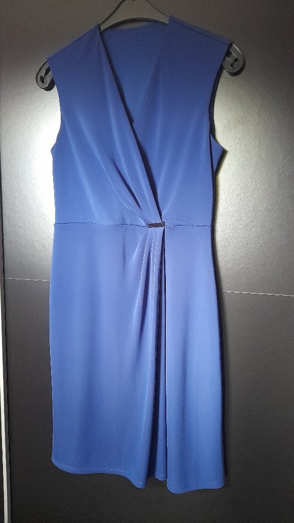 Kobalt blauw jurkje mtL, Ophalen of Verzenden, Zo goed als nieuw, Blauw, Boven de knie