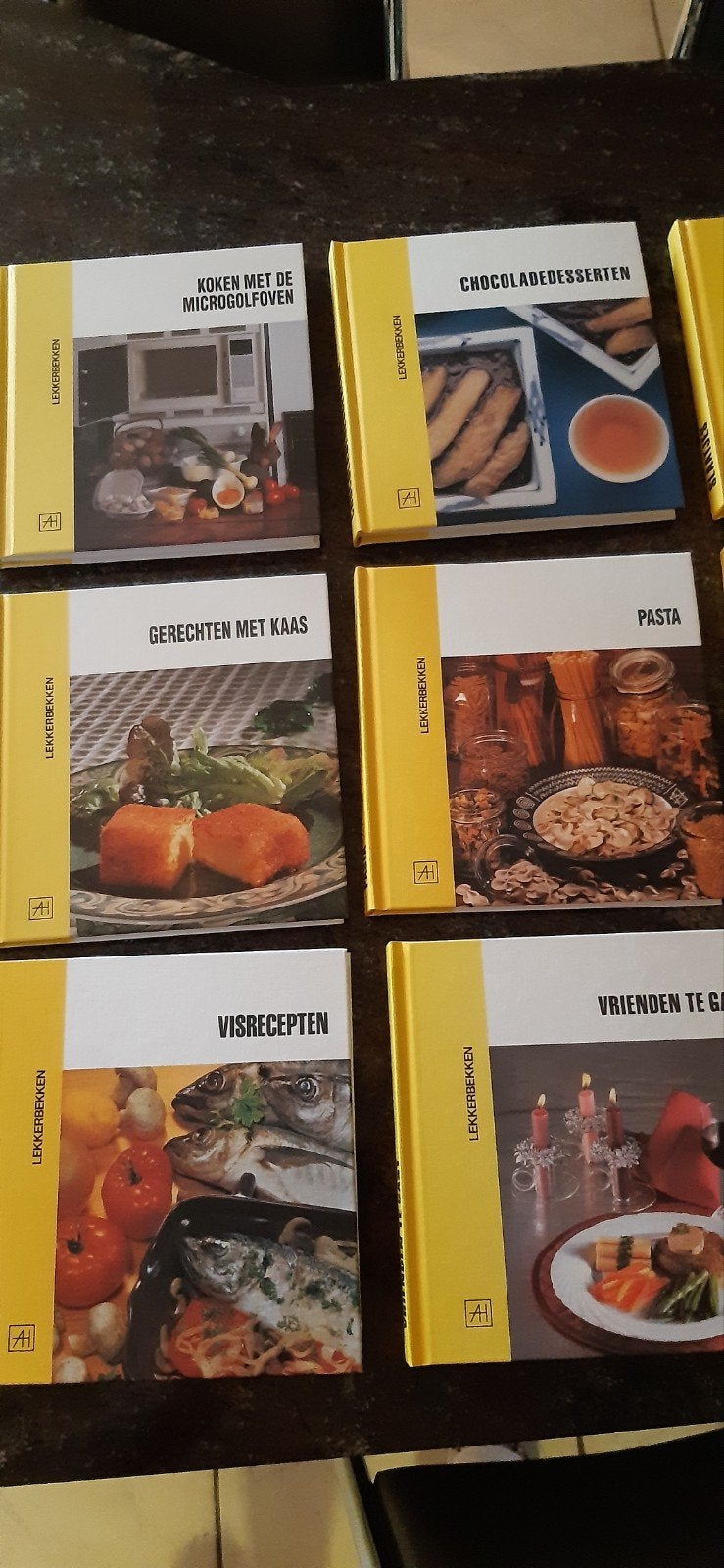 8 kookboeken (nieuwstaat), Ophalen, Gezond koken, Zo goed als nieuw, Overige typen